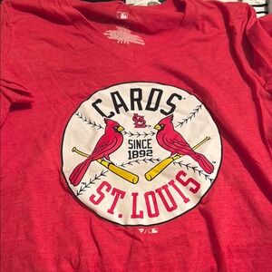 Fanatics Red St. Louis Cardinals Short Sleeve Tee